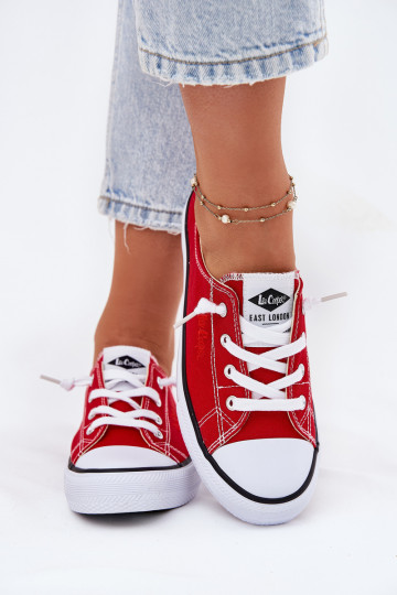  Chaussures de loisirs Lee Cooper LCDANS-25-02-3298L couleur rouge 2