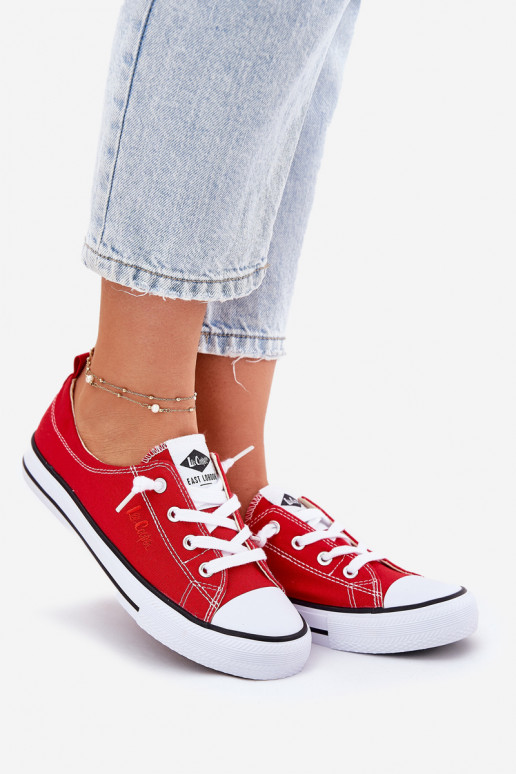 Chaussures de loisirs Lee Cooper LCDANS-25-02-3298L couleur rouge  Chaussures de loisirs Lee Cooper LCDANS-25-02-3298L couleur rouge
