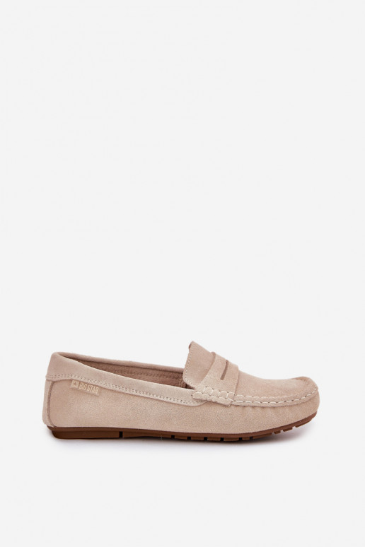 Mocassins en daim Big Star RR274947 couleur sable Mocassins en daim Big Star RR274947 couleur sable