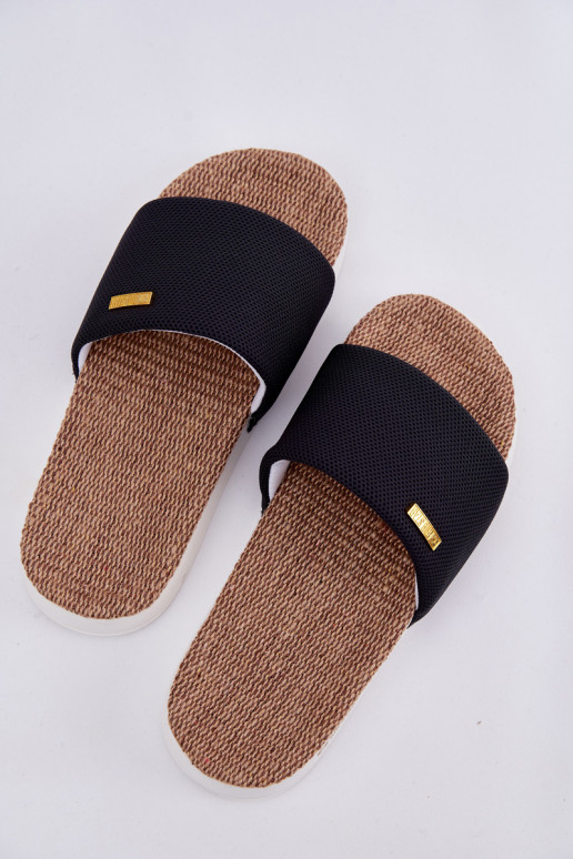 Pantoufles pour femmes Big Star RR274A108 couleur noire Pantoufles pour femmes Big Star RR274A108 couleur noire