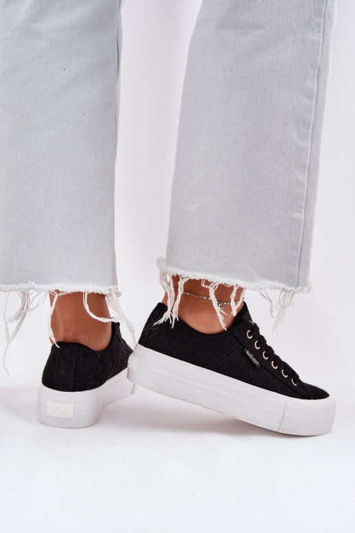 Chaussures de loisirs à lacets Lee Cooper LCIN-25-31-3439L noires