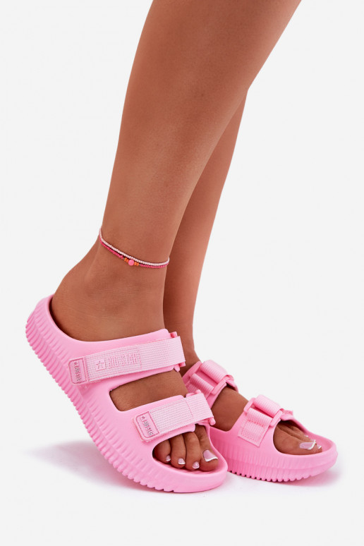 Pantoufles légères Pantoufles pour femmes Z avec fermoir adhésifami Big Star RR274A528 couleur rose Pantoufles légères Pantoufles pour femmes Z avec fermoir adhésifami Big Star RR274A528 couleur rose