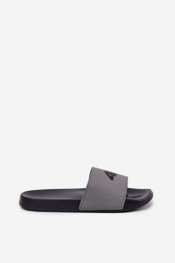 Chaussons Mâle 4F 4FRMM00FSLIM011-25S couleur grise 2