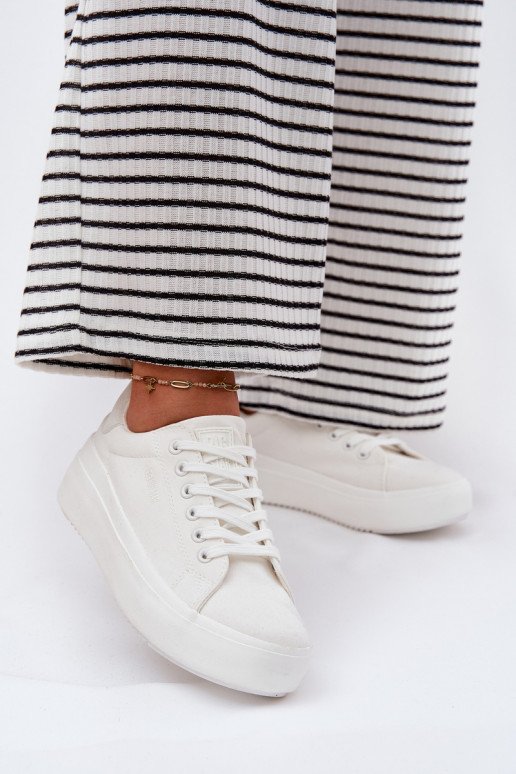 Chaussures de loisirs avec une plateforme Big Star RR274463 couleur blanche