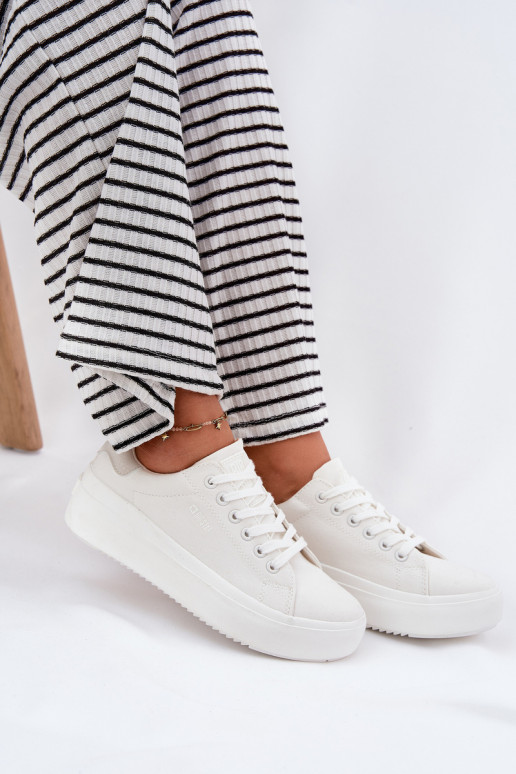  Chaussures de loisirs avec une plateforme Big Star RR274463 couleur blanche