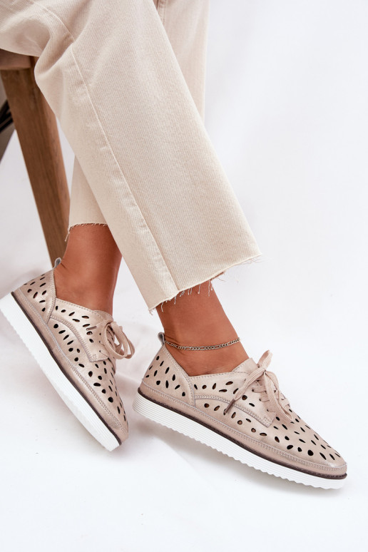 chaussures Peau Féminin S.Barski LR51-611 couleur dorée chaussures Peau Féminin S.Barski LR51-611 couleur dorée