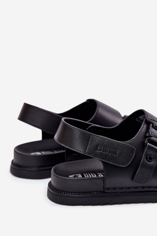 Sandales pour femmes Mâle Big Star RR174086 couleur noire