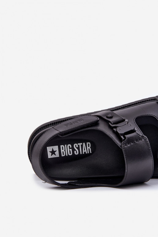 Sandales pour femmes Mâle Big Star RR174086 couleur noire