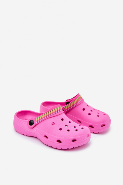 Pantoufles légères Pantoufles légères Puéril couleur rose Il fautranelia