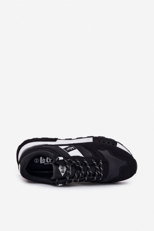 Chaussures modèle baskets Mâle avec une plateforme Lee Cooper LCJ-25-03-3378M couleur noire