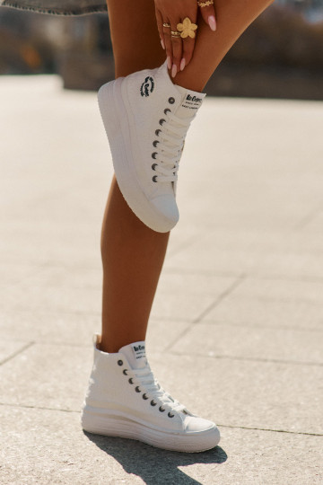 Chaussures de loisirs avec une plateforme Lee Cooper LCDANS-25-44-3209L Biale