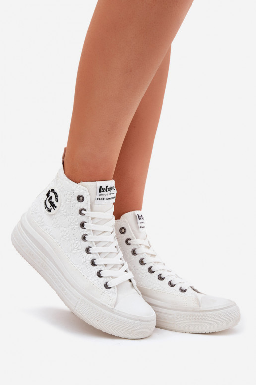 Chaussures de loisirs avec une plateforme Lee Cooper LCDANS-25-44-3209L Biale