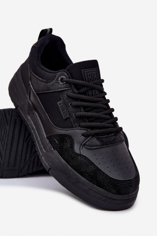 Chaussures modèle baskets Mâle Big Star RR174606 couleur noire