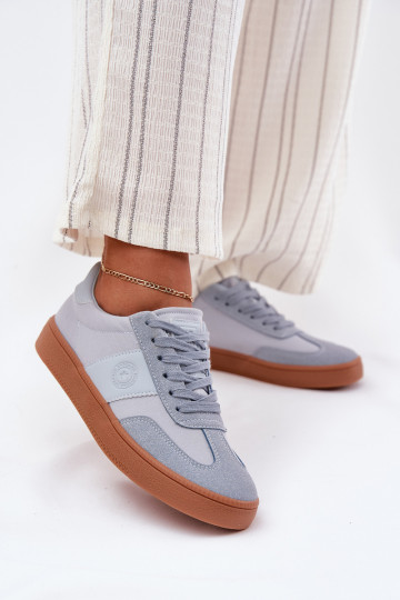 Chaussures modèle baskets Féminin Big Star RR274805 couleur bleue 2