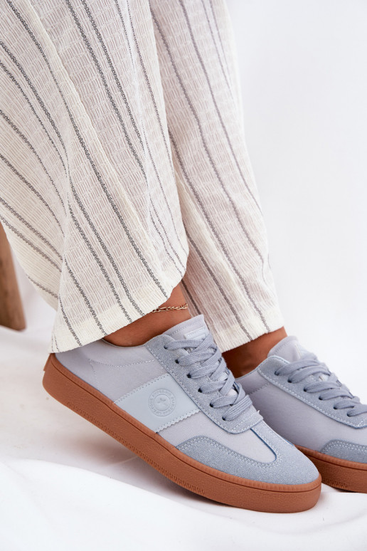 Chaussures modèle baskets Féminin Big Star RR274805 couleur bleue