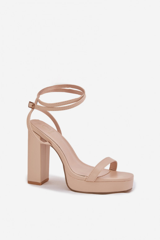 Sandales pour femmes Enregistrer Z avec des bandesem beige Fevenne Sandales pour femmes Enregistrer Z avec des bandesem beige Fevenne