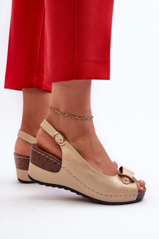 Féminin Sandales à plateforme légères Comfort Shoes beige Efravia Féminin Sandales à plateforme légères Comfort Shoes beige Efravia