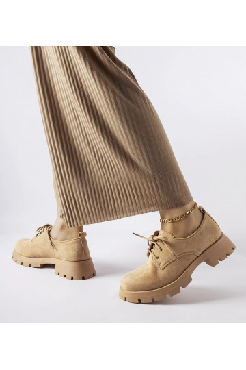 Mocassins bruns sur semelle... 2