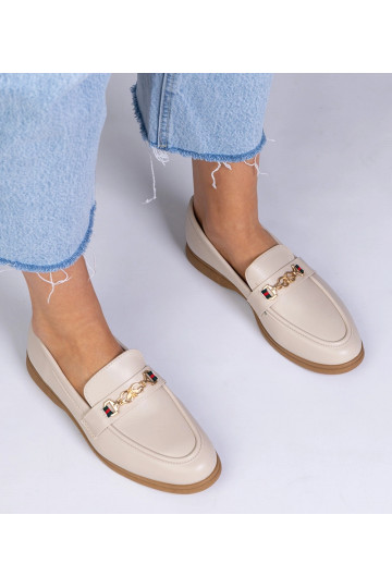 Mocassins couleur sable... 2