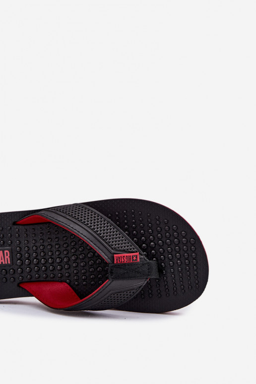 Mâle Chaussons Chaussons Big Star RR174441 couleur noire Mâle Chaussons Chaussons Big Star RR174441 couleur noire