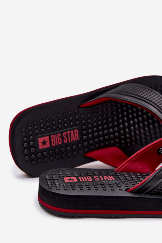 Mâle Chaussons Chaussons Big Star RR174441 couleur noire Mâle Chaussons Chaussons Big Star RR174441 couleur noire