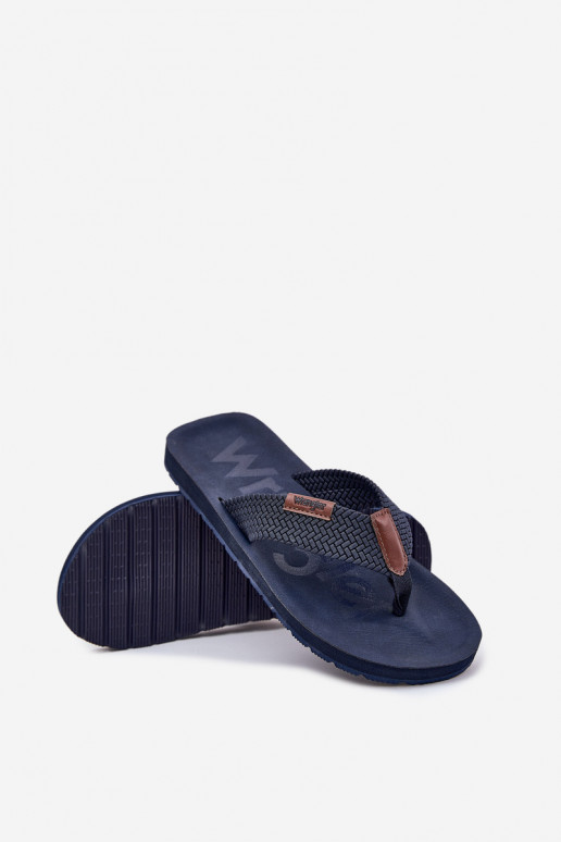 Chaussons Chaussons Mâle DANSRANGLER ZANE FLIPFLOP MEN LODANS 20251044.24H bleu foncé Chaussons Chaussons Mâle DANSRANGLER ZANE FLIPFLOP MEN LODANS 20251044.24H bleu foncé