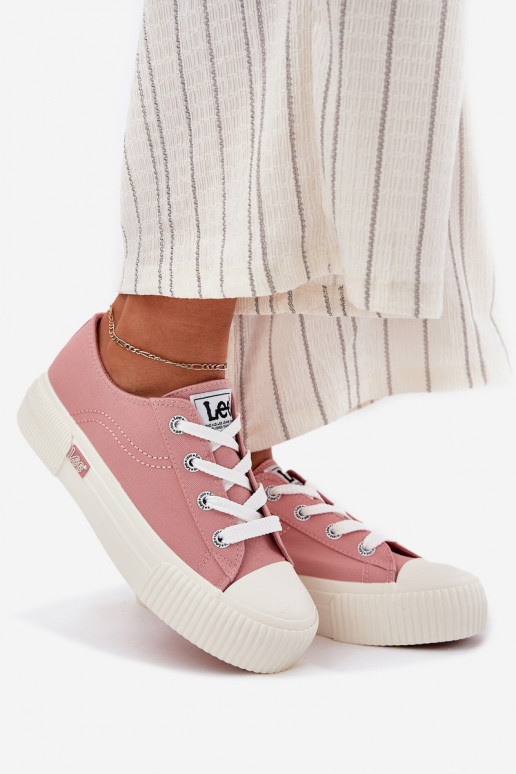 Chaussures de loisirs avec une plateforme LEE ISLA C DANSOMEN LODANS 50251001 couleur rose