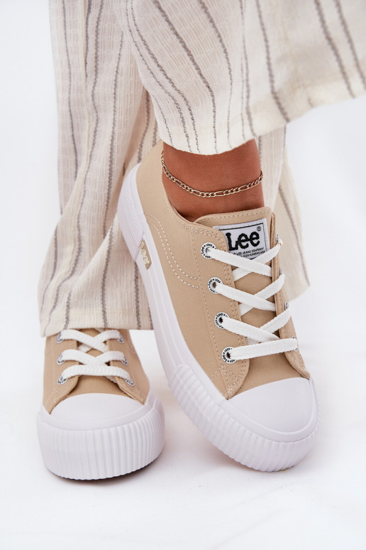 Chaussures de loisirs avec une plateforme LEE ISLA C DANSOMEN LODANS 50251001 beige Chaussures de loisirs avec une plateforme LEE ISLA C DANSOMEN LODANS 50251001 beige
