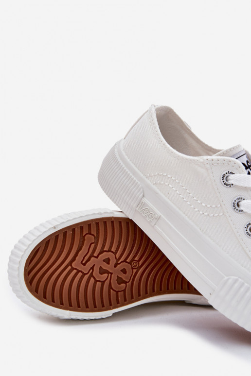 Baskets pour enfants LEE ISLA C LODANS JR 50251058 couleur blanche