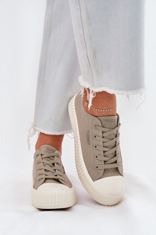  Chaussures de loisirs avec une plateforme Big Star RR274779 couleur grise