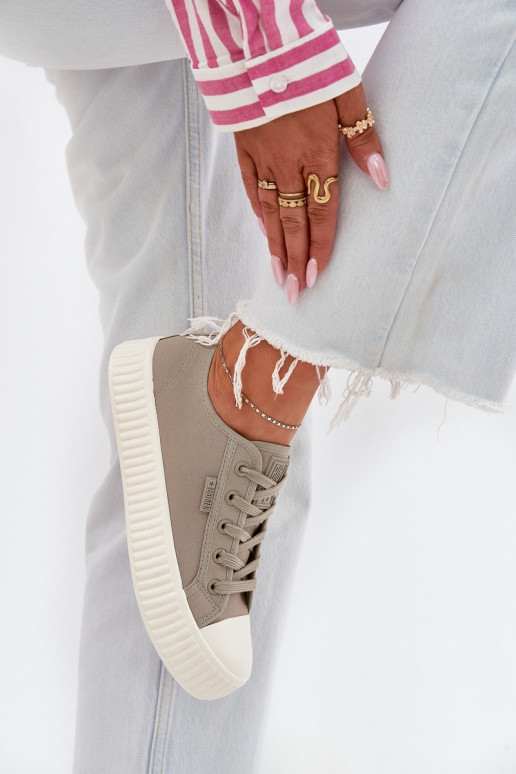  Chaussures de loisirs avec une plateforme Big Star RR274779 couleur grise