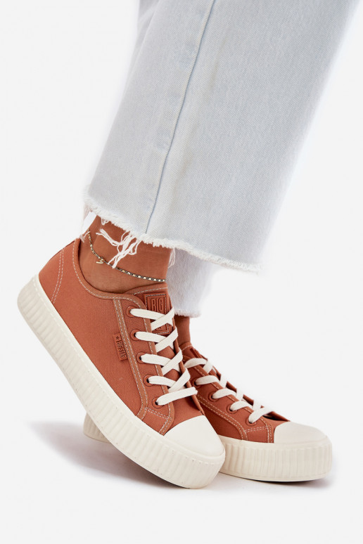  Chaussures de loisirs avec une plateforme Big Star RR274778 couleur orange