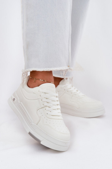 Faible Chaussures modèle baskets Féminin Big Star RR274A310 HI-POLY SYSTEM couleur blanche 2