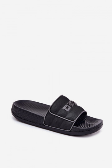 Mâle Chaussons Big Star RR174A043 couleur noire