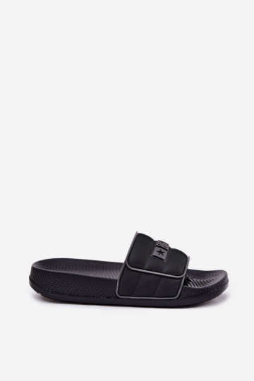 Sandales pour hommes noires, Big Star RR174A043 2