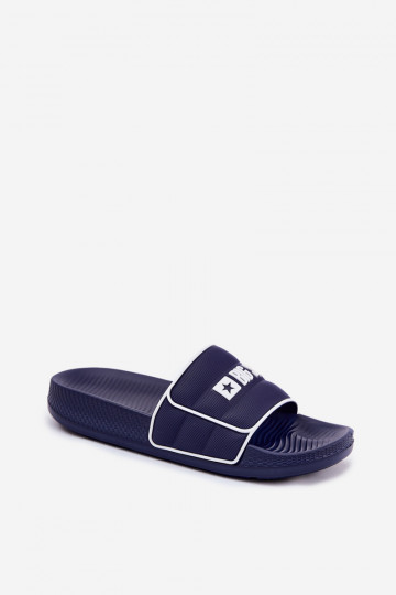 Mâle Chaussons Big Star RR174A045 bleu foncé
