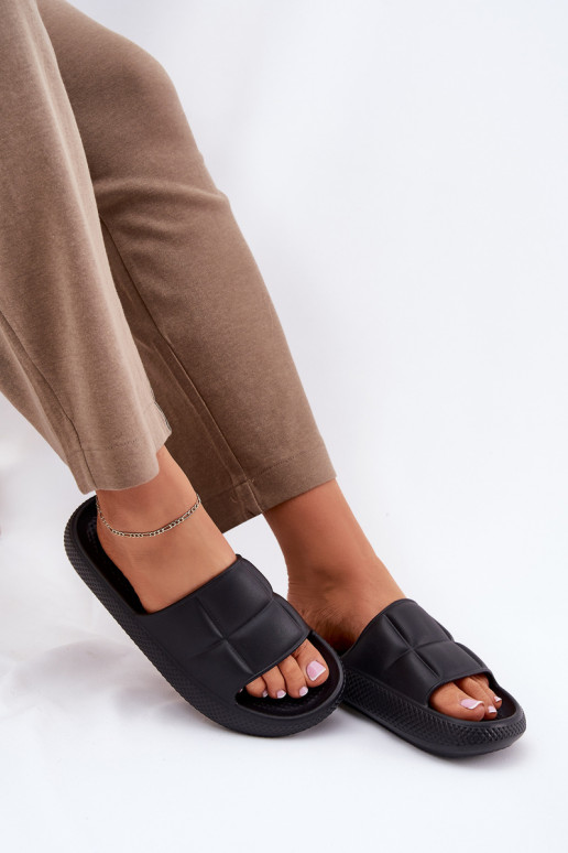 Pantoufles légères Pantoufles pour femmes LEE MAYA SLIDER DANSOMEN LODANS 50251016 couleur noire