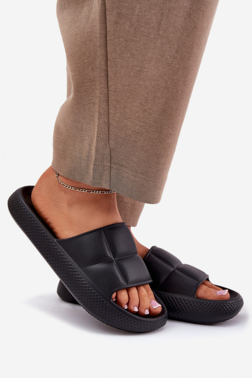 Pantoufles légères Pantoufles pour femmes LEE MAYA SLIDER DANSOMEN LODANS 50251016 couleur noire