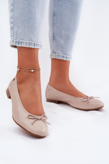 Ballerines Féminin Il fautciejka P6800-04 beige 2