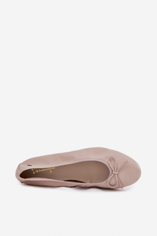 Ballerines Féminin Il fautciejka P6800-04 beige