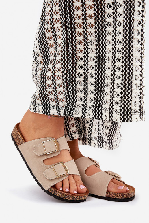 Moteriškos šlepetės su platforma ir...