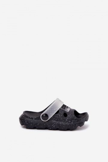 Pantoufles légères Chaussons Puéril Big Star RR374503 couleur noire 2