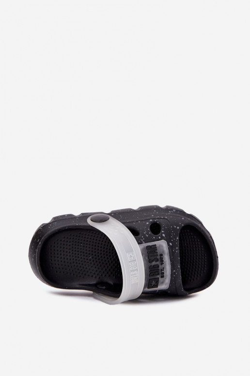 Pantoufles légères Chaussons Puéril Big Star RR374503 couleur noire