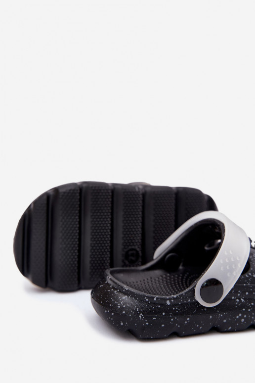 Pantoufles légères Chaussons Puéril Big Star RR374503 couleur noire