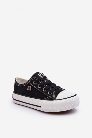 Chaussures de loisirs modèle classique pour enfants Big Star DD374163 couleur noir