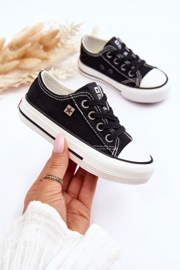 Chaussures de loisirs modèle classique pour enfants Big Star DD374163 couleur noir 2