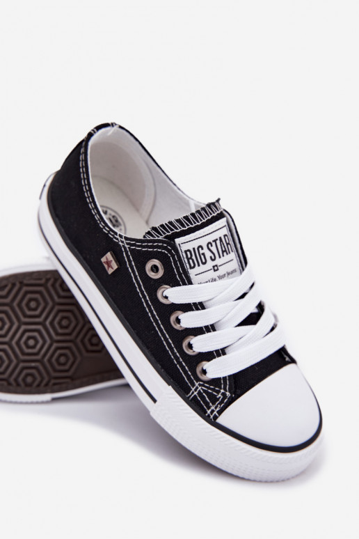 Chaussures de loisirs modèle classique pour enfants Big Star DD374163 couleur noir Chaussures de loisirs modèle classique pour enfants Big Star DD374163 couleur noir