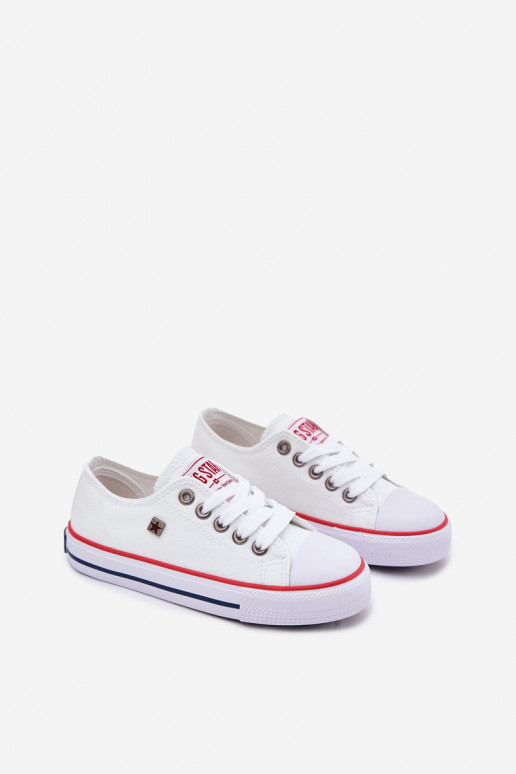 Chaussures de loisirs modèle classique pour enfants Big Star DD374160 couleur blanche