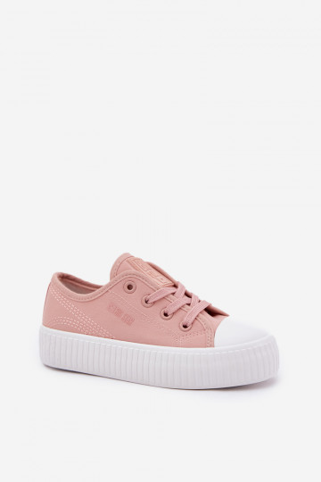 chaussures décontractées Puéril avec des lacets Big Star RR374011 couleur rose 2