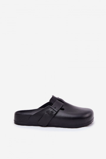 Sabots légers pour hommes noirs avec boucles, Big Star RR174A022 2